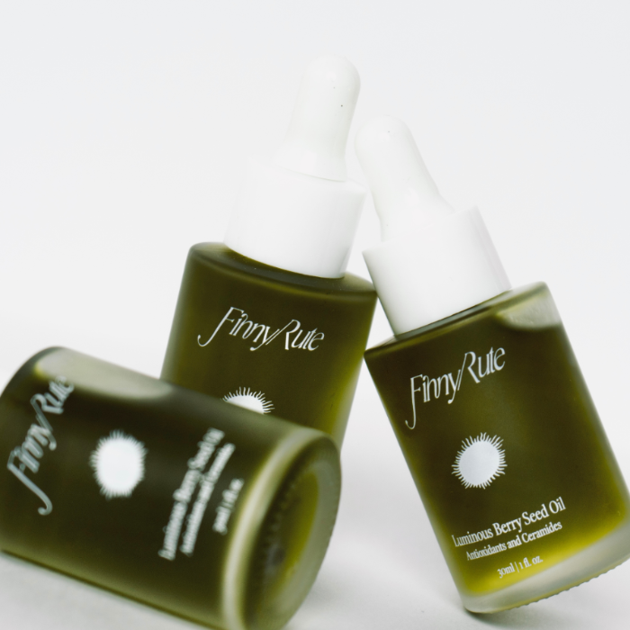 Morning facial oil for dry skin