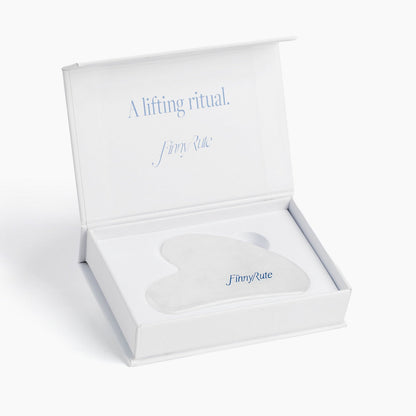 white quartz gua sha